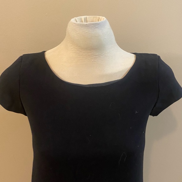 MOSCHINO Cheap and Cheap black wool shift dress - Picture 7 of 11